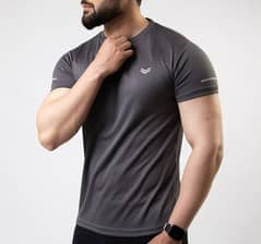 Men's Dri fit plain T-shirt