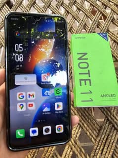 Infinix Not 11 Mobile 128/6+5 Condition 10/10
