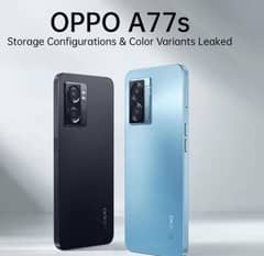 Oppo A77s   3 month warranty PTA Approve with All accessories