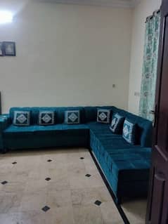 l Shaped sofa and Chairs with Table