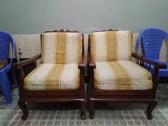 pure wooden sofa set