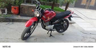 Yamaha ybr g 2021 used local perfcr bike