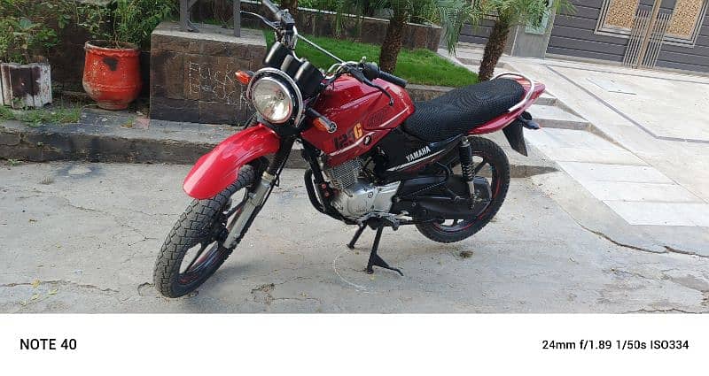 Yamaha ybr g 2021 used local perfcr bike 0