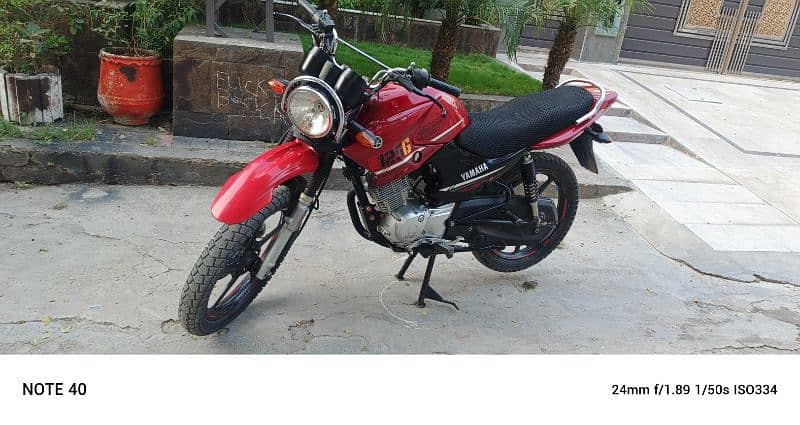 Yamaha ybr g 2021 used local perfcr bike 1