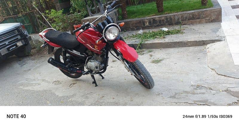 Yamaha ybr g 2021 used local perfcr bike 4