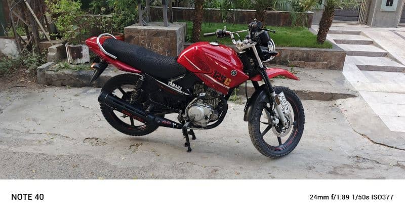 Yamaha ybr g 2021 used local perfcr bike 6