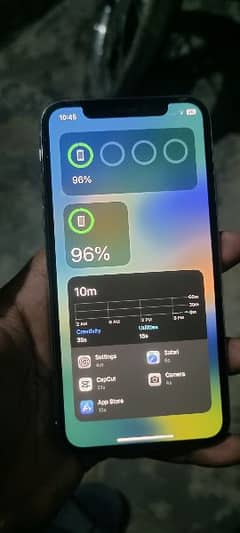 iPhone X 256 GB non pta bilkul orgnal phone ha 10 by 10