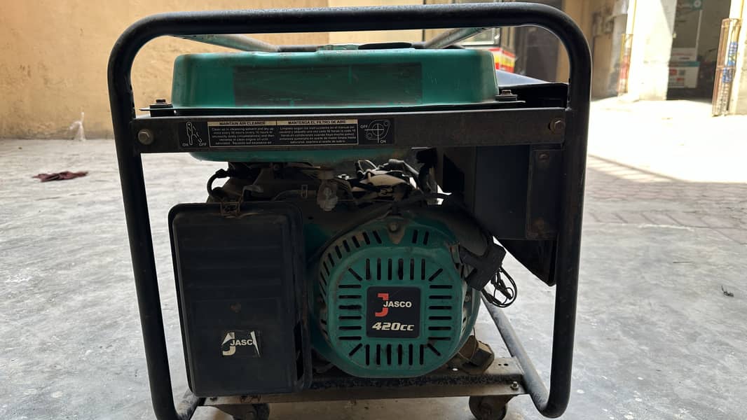 Jasco 6.5 KVA Petrol and Gas Generator 1