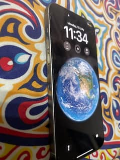 Iphone 15 Pro Max Dubai model Natural Titanium with Apple warranty