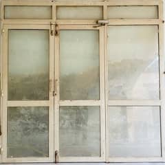Glass Door For Shop in the Good Condition
