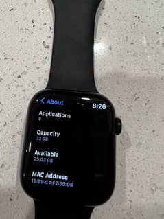 Apple Watch series 5 44mm  Space grey colour
