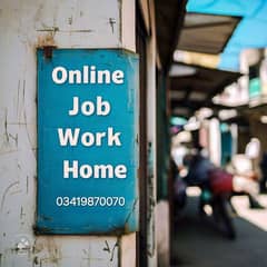 Online Job ! Work from Home