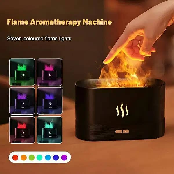 Aroma Diffuser Flame Diffuser | Air Freshener Humidifier 0