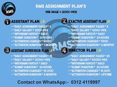 RMS Assignment Plan