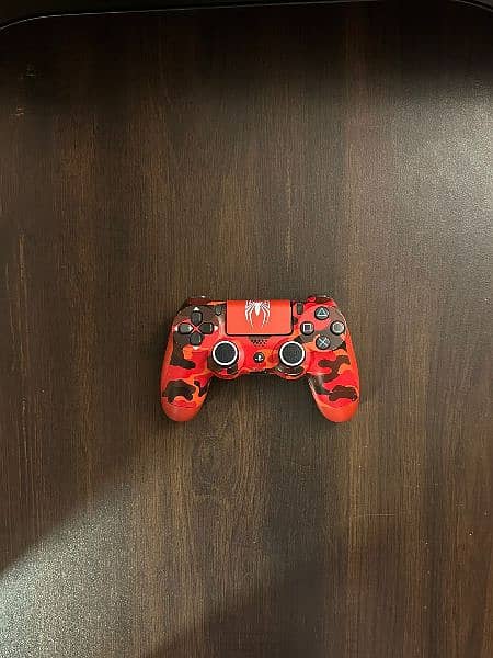 Play Station 4 Slim Carbon fiber wrap with special controller 2