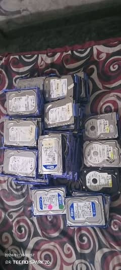 51 piece WD Samsung harddisk far sale urgent