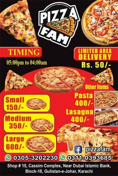 Pizza for Majlis, niyaz and jaloos