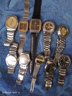 Automatic Japan swiss Seiko 5 citizen orient automatic watches