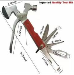 Ten in One portable multi tool hammer