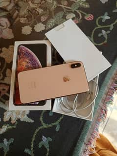 I phone x max 64gb pta approved 10/10 condition with box cable