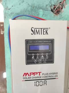 SIMTEK MPPT plus hybrid solar charger controller 100A