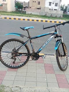 Gears disc brakes or front shawkhs wali cycle size 26