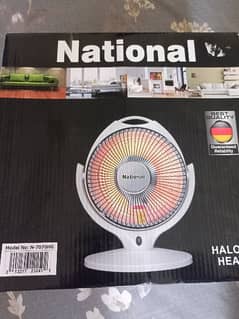 halogen heater.