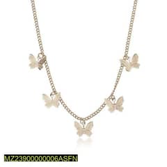 Package Includes: 1 x Butterfly Necklace For Girl