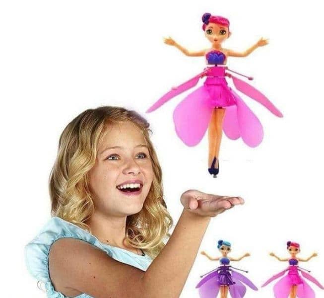 Magic flying fairy princess doll for kids 0