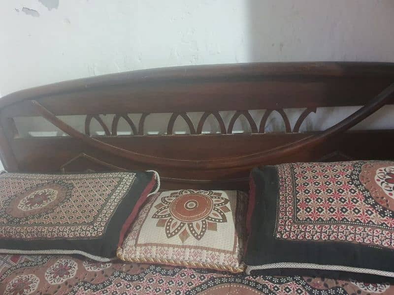 wooden material bed 1