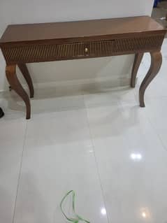 wooden console table 0