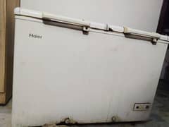 Haier double door deep freezer