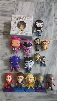 Funko pops and similar toys