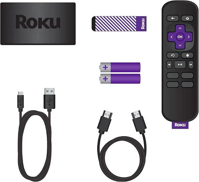 Roku
Roku Express 4K+ Streaming Player HD 4K HDR with Voice Remote 3