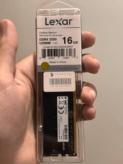 lexar 16 GB DDR4 3200MHz ram brand new