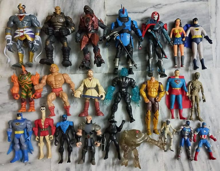 Different Action Figures, and more 0