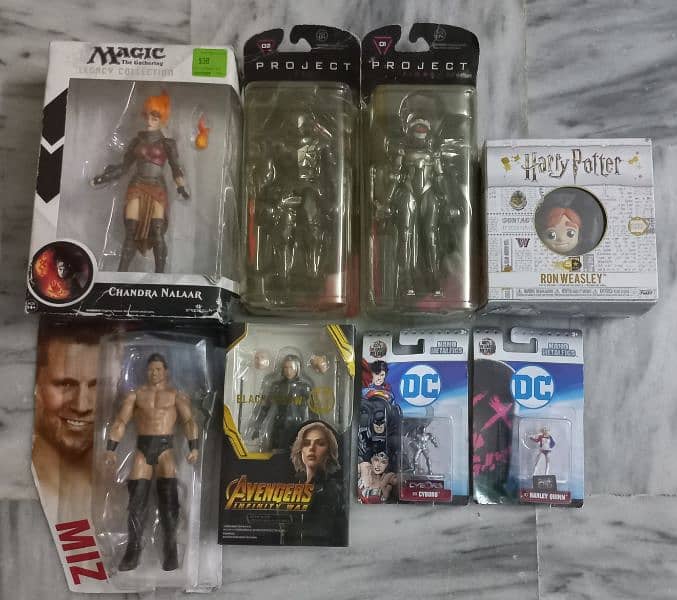 Different Action Figures, and more 3