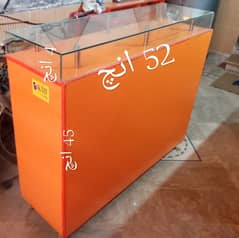 two racks and one counter for sale