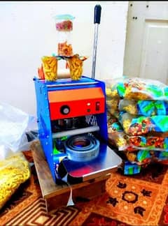 Cup sealing machine nimco juice etc