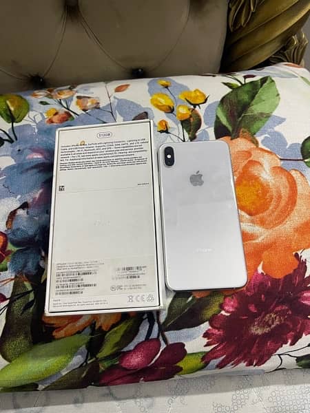 iPhone xsmax 512gb pta approved factory unlock with box mint condition 2