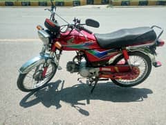 Honda cd70cc Islamabad number final 80000