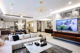 Real Pictures Luxury Fully Furnished Apartment Available For Rent In Gulberg Lahore