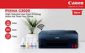 Canon  - G3020 Wireless All-in-One Printer