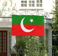 PTI flag for Garden Decoration 4x6 feet 1000