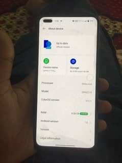 oppo F17 PRO.  with box    offical PTA