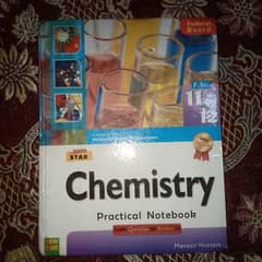 Star chemistry practical notebook 11&12(federal board)