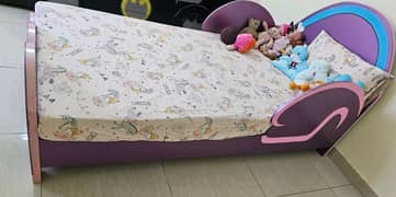 Kids bed with mattress