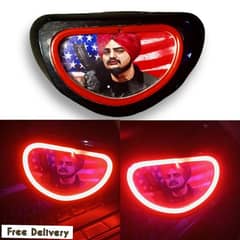 70 cc Motorcycle Back Light With DRL / Free Delivery