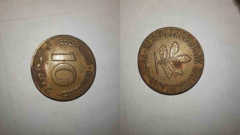 Antique Vintage Golden Coins For Sale 2