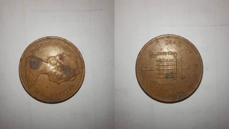 Antique Vintage Golden Coins For Sale 10